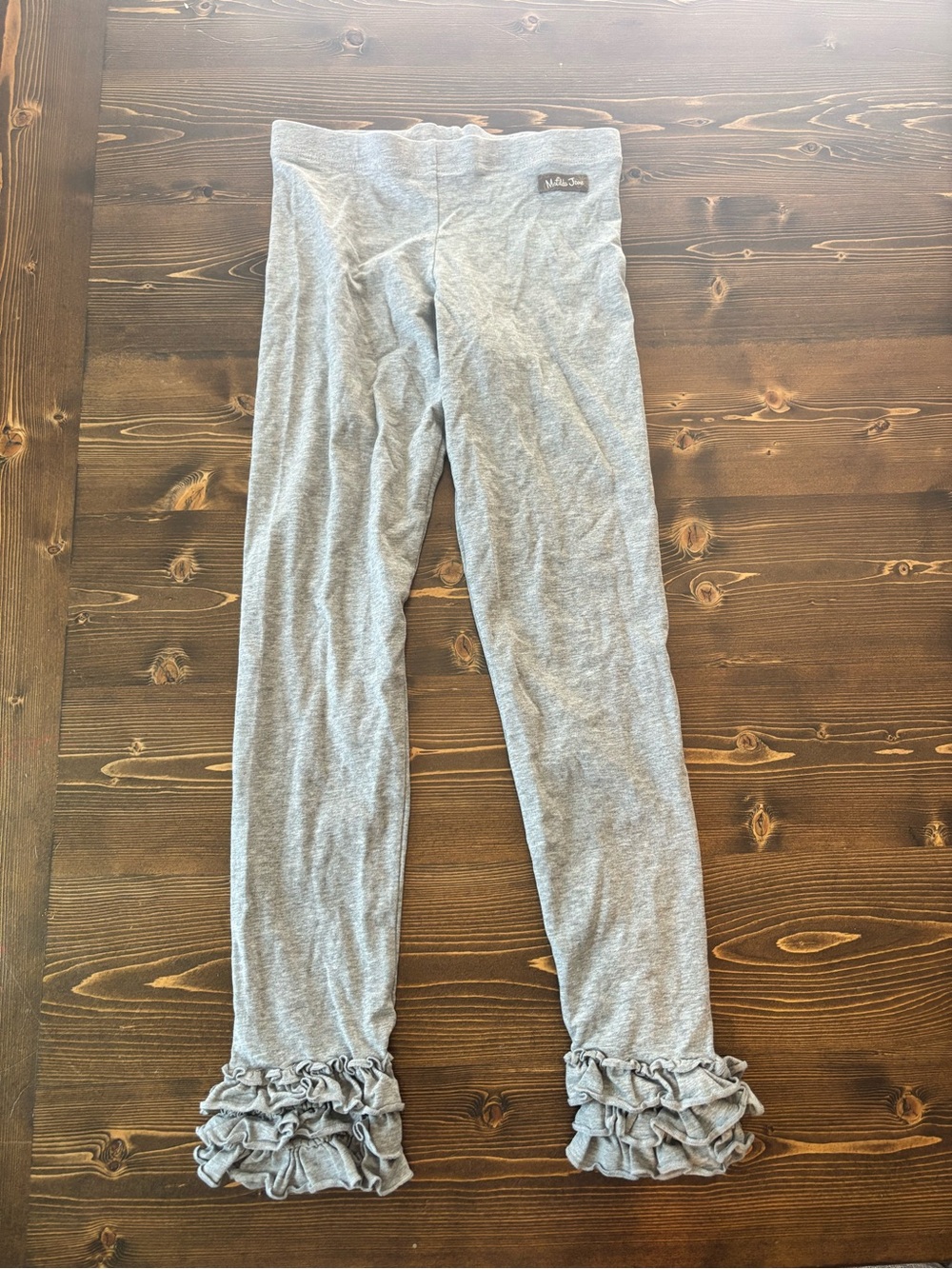 Matilda Jane Heather Gray Girls Leggings